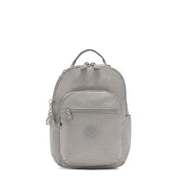 Kipling Seoul Small Klassieke Tablet Rugzak Grijs | BE 1860PJ